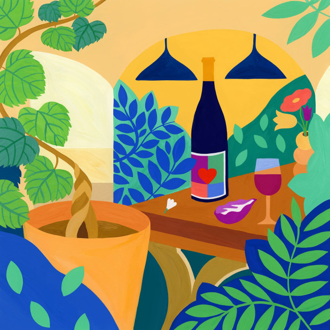 Illustration of the interview with Céline Pham, Inari restaurant, Arles, France Illustration of the interview with Céline Pham, Inari restaurant, Arles, France